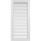 Ekena Millwork Vertical Surface Mount PVC Gable Vent: Functional, w/ 2"W x 1-1/2"P Brickmould Frame, 16"W x 34"H GVPVE16X3402SF - alternate 1